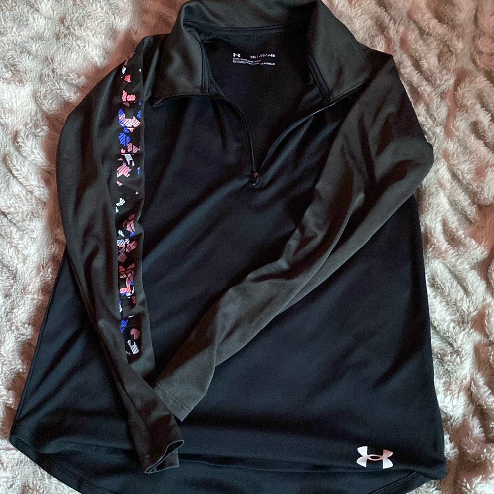 under armor zip up